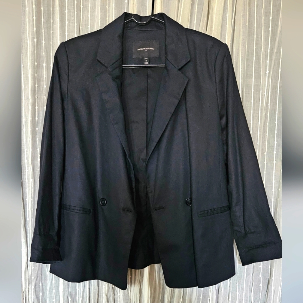 Linen Blend Blazer